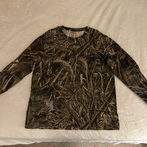 long sleeve camo t-shirt